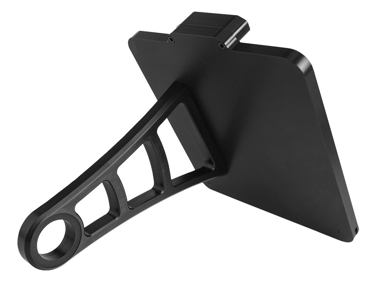Heinz Bikes Side Mount License Plate Kit Italy Specification 177x177mm Black Anodized Heinz Bikes