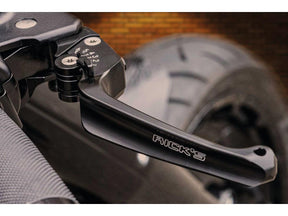 Ricks Motorcycles Classic Adjustable Brake And Clutch Lever Kit Black Anodized Cable Clutch Ricks Motorcycles