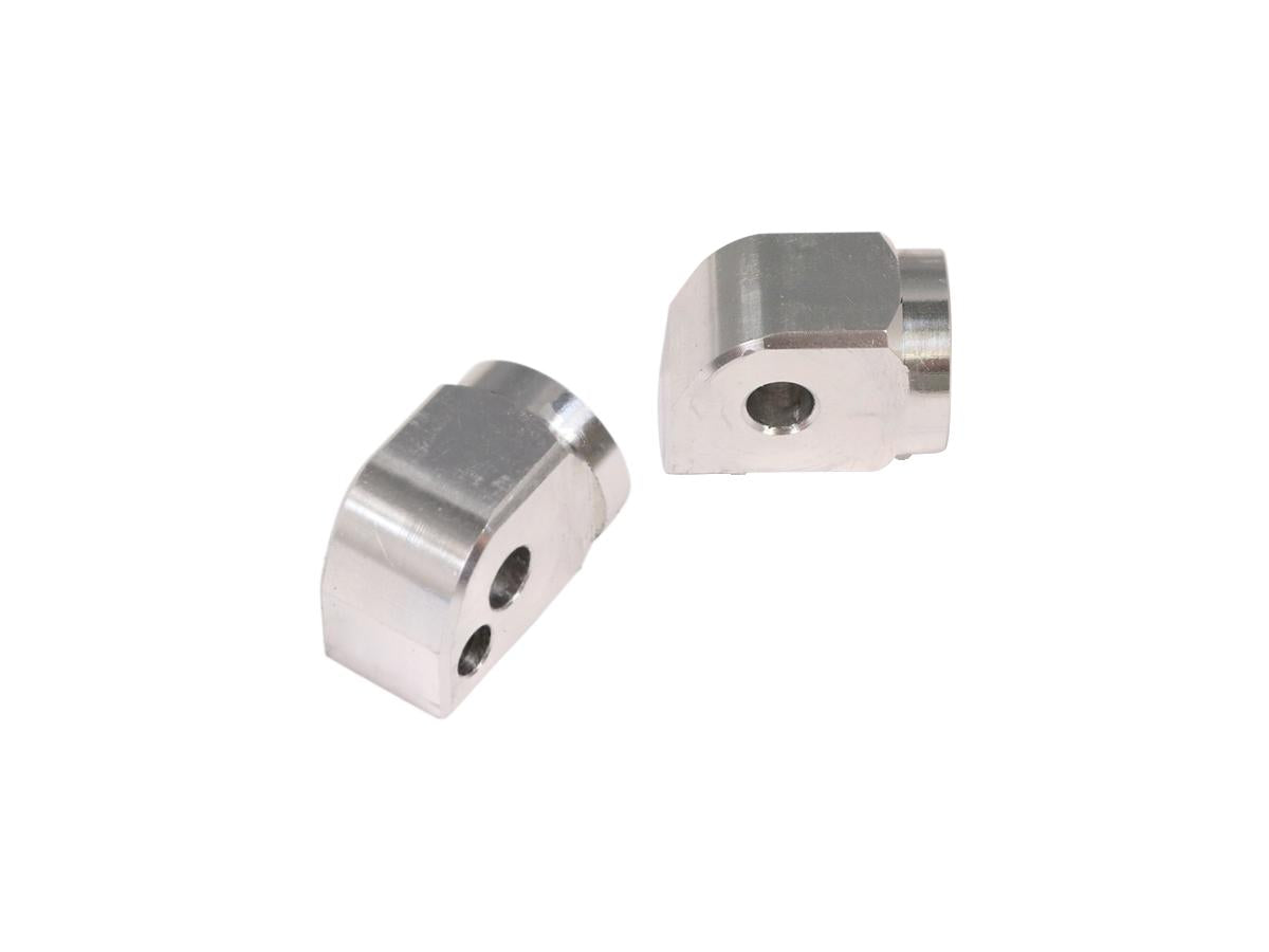 Mizu Peg Clevis For Mizu Custom Design And Race Pegs Passenger Silver Mizu Default Title
