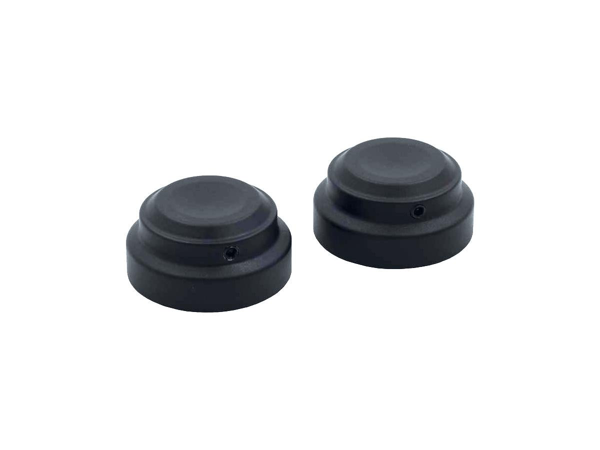 Ricks Motorcycles Smooth Nut Covers For Nightster Without Ricks Logo And Fits For Hex Head Screws With Size 15 Black Ricks Motorcycles Default Title