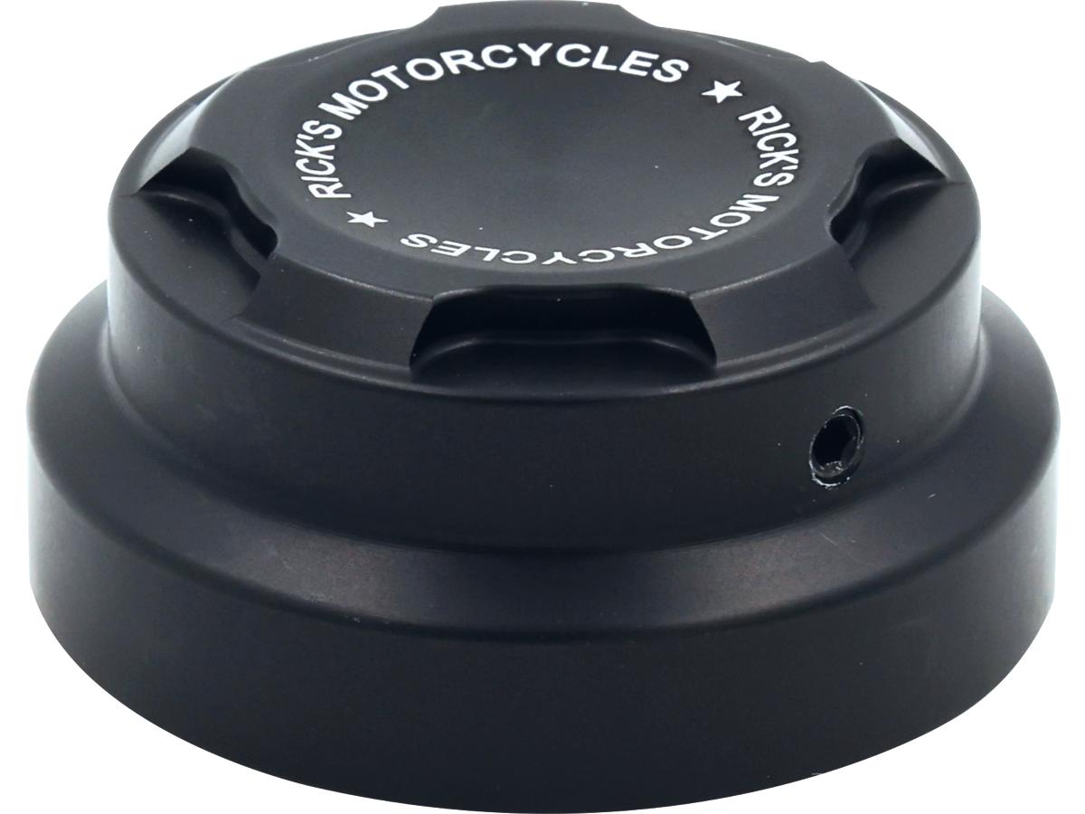 Ricks Motorcycles Premium Nut Covers For Nightster With Ricks Logo And Fits For Hex Head Screws With Size 22 Black Ricks Motorcycles Default Title