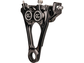 Performance Machine Integrated 125 X 4 R Four Piston Caliper Contrast Cut Rear Performance Machine