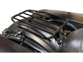 Motherwell Solo Luggage Rack For Touring Models Gloss Black Powder Coated Motherwell