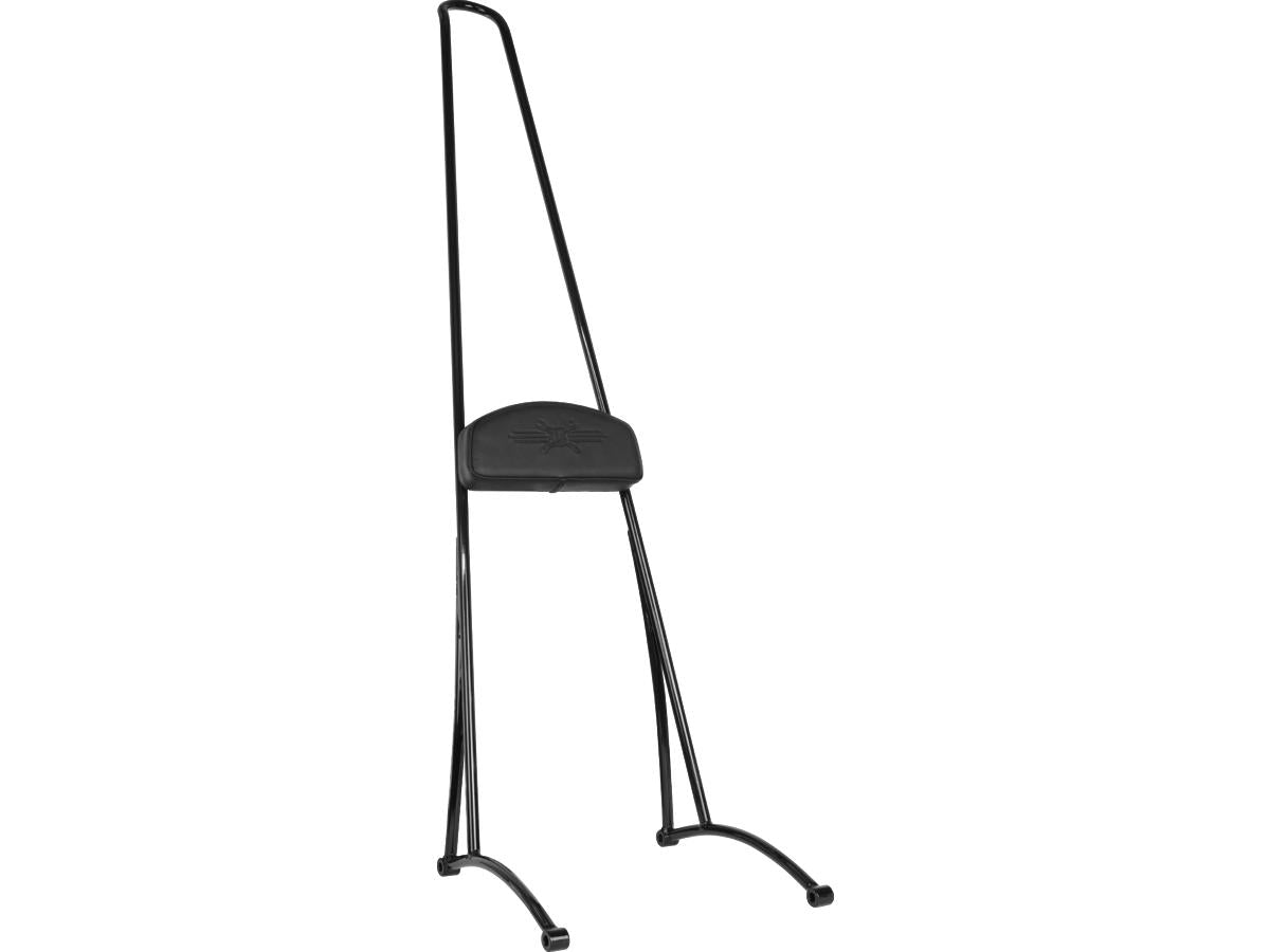 Burly Brand Stupid Tall Sissy Bar With Pad Black Burly Brand Default Title