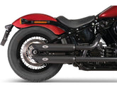 V Performance Double Slip On Muffler Set Endcap Slash Cut Chrome V Performance Default Title