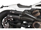 V Performance 2 In 2 Muffler Set For Sportster S Models Endcap Tracker Carbon Black Ceramic Coated V Performance Default Title