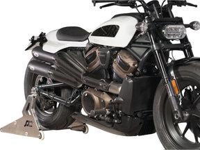 V Performance 2 In 2 Muffler Set For Sportster S Models Endcap Tracker Carbon Black Ceramic Coated V Performance