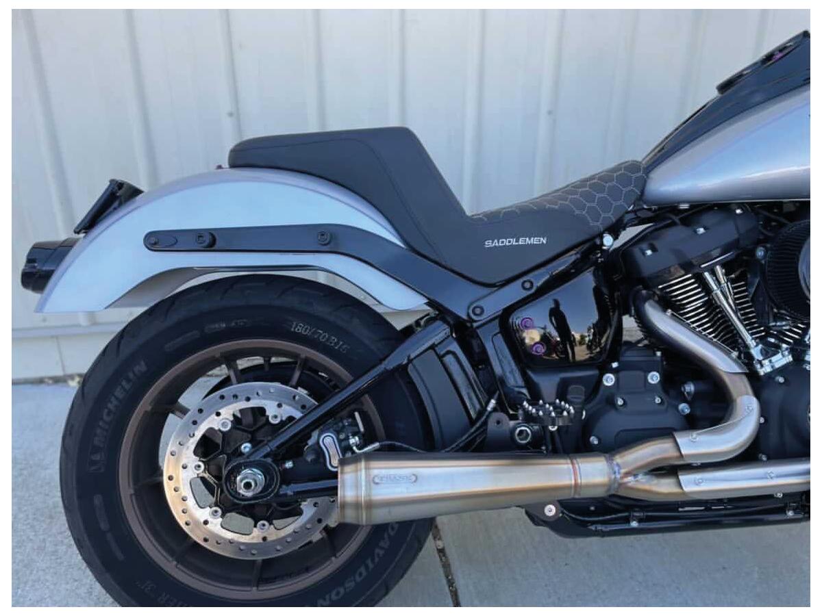 Kodlin Shock Lift Kit For Milwaukee Eight Black Rear Kodlin