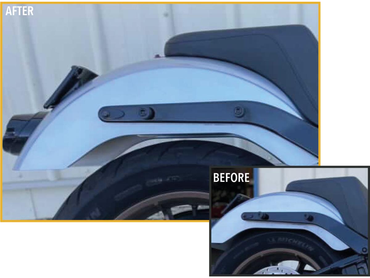 Kodlin Shock Lift Kit For Milwaukee Eight Black Rear Kodlin