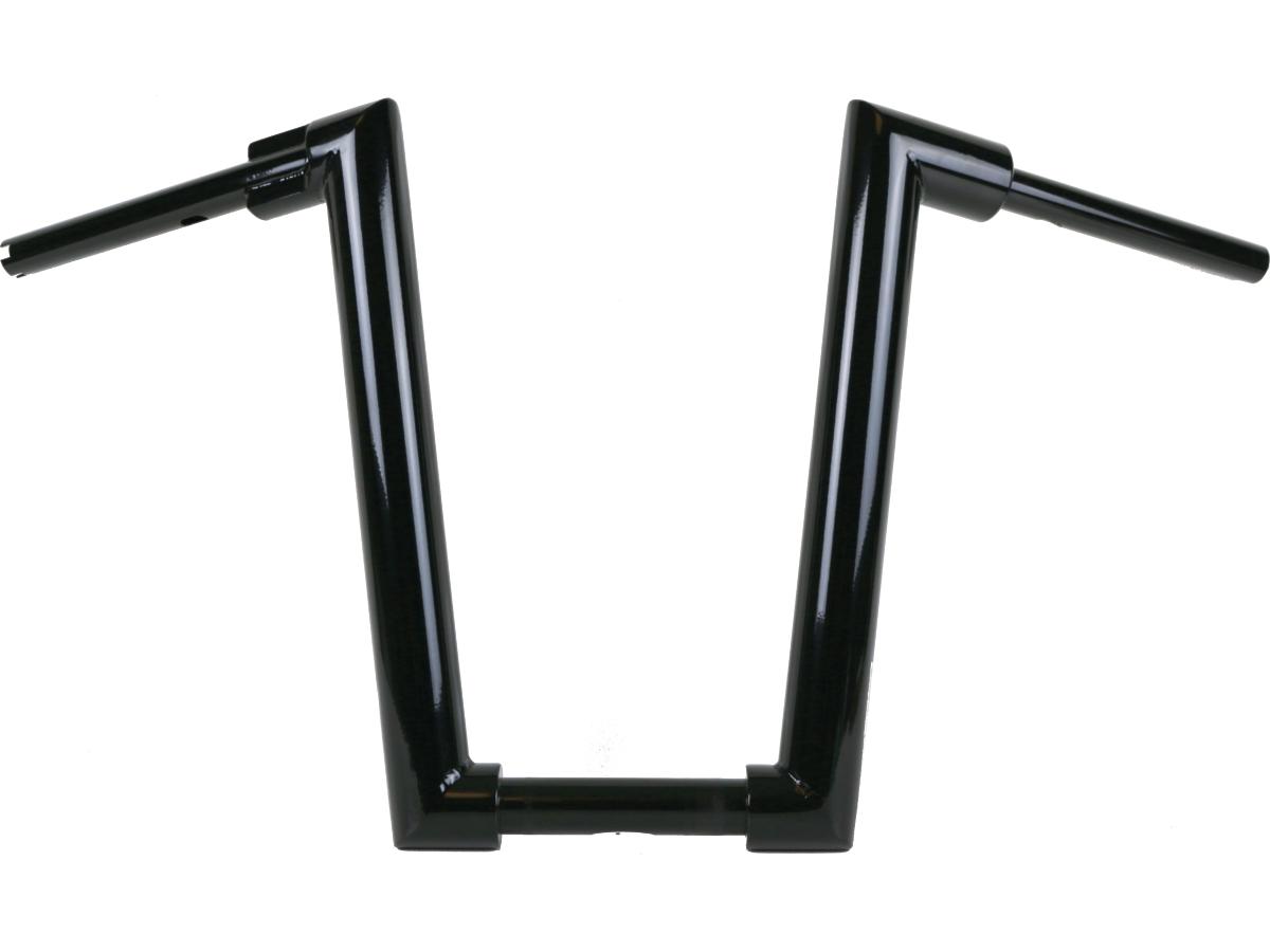 Kodlin 2" Str8 Up Handlebar For Softail Extra Tall (430mm), Width Lower Tube 260 Mm Black Powder Coated Cable Clutch Throttle By Wire Kodlin Default Title