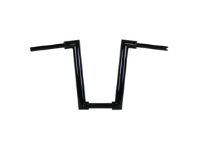 Kodlin 2" Str8 Up Handlebar For Softail Extra Tall (430mm), Width Lower Tube 260 Mm Black Powder Coated Cable Clutch Throttle By Wire Kodlin