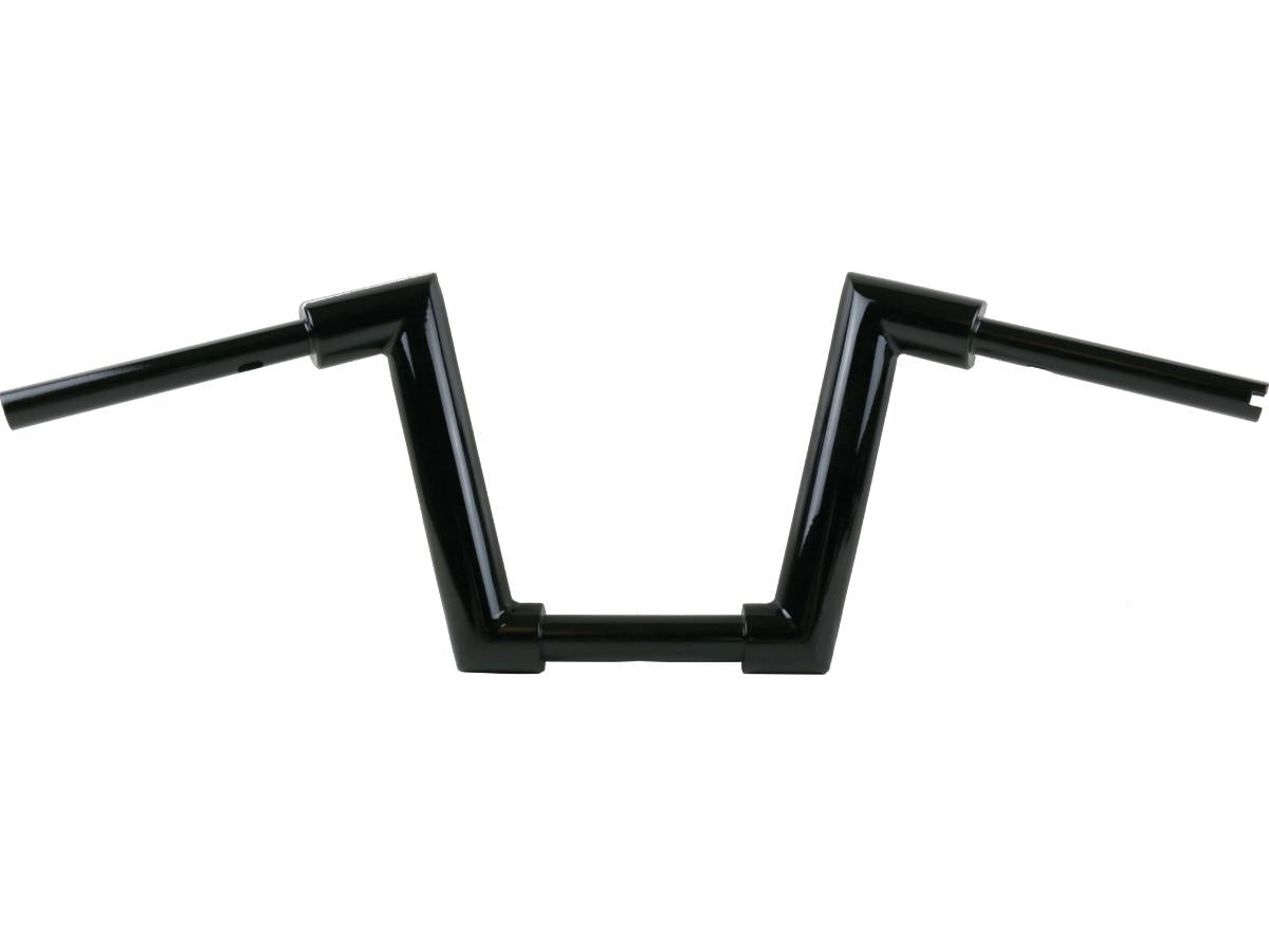 Kodlin 2" Str8 Up Handlebar For Softail Medium (280mm), Width Lower Tube 260 Mm Black Powder Coated Cable Clutch Throttle By Wire Kodlin