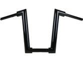 Kodlin 2" Str8 Up Handlebar For Softail Tall (380mm), Width Lower Tube 300 Mm Black Powder Coated Cable Clutch Throttle By Wire Kodlin Default Title