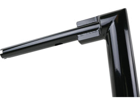 Kodlin 2" Str8 Up Handlebar For Softail Extra Tall (430mm), Width Lower Tube 260 Mm Black Powder Coated Hydraulic Clutch Throttle By Wire Kodlin