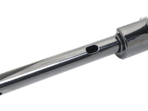 Kodlin 2" Str8 Up Handlebar For Softail Tall (380mm), Width Lower Tube 260 Mm Black Powder Coated Hydraulic Clutch Throttle By Wire Kodlin