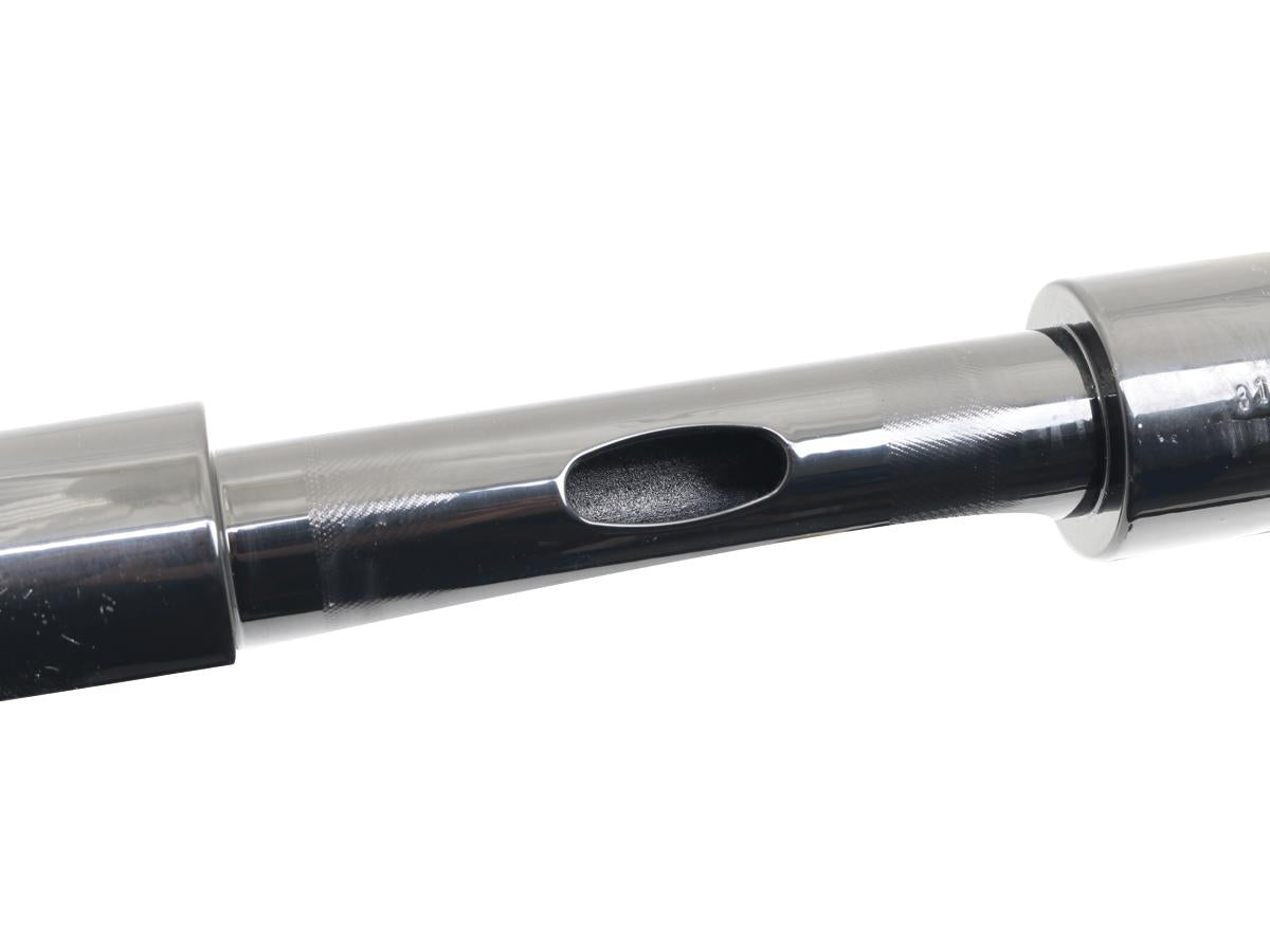 Kodlin 2" Str8 Up Handlebar For Softail Tall (380mm), Width Lower Tube 260 Mm Black Powder Coated Hydraulic Clutch Throttle By Wire Kodlin