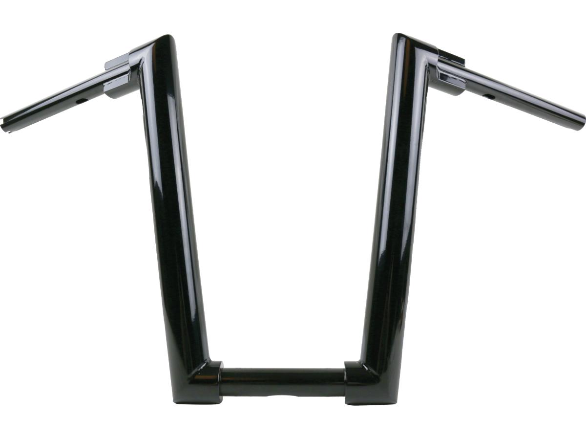 Kodlin 2" Str8 Up Handlebar For Softail Extra Tall (430mm), Width Lower Tube 300 Mm Black Powder Coated Hydraulic Clutch Throttle By Wire Kodlin Default Title