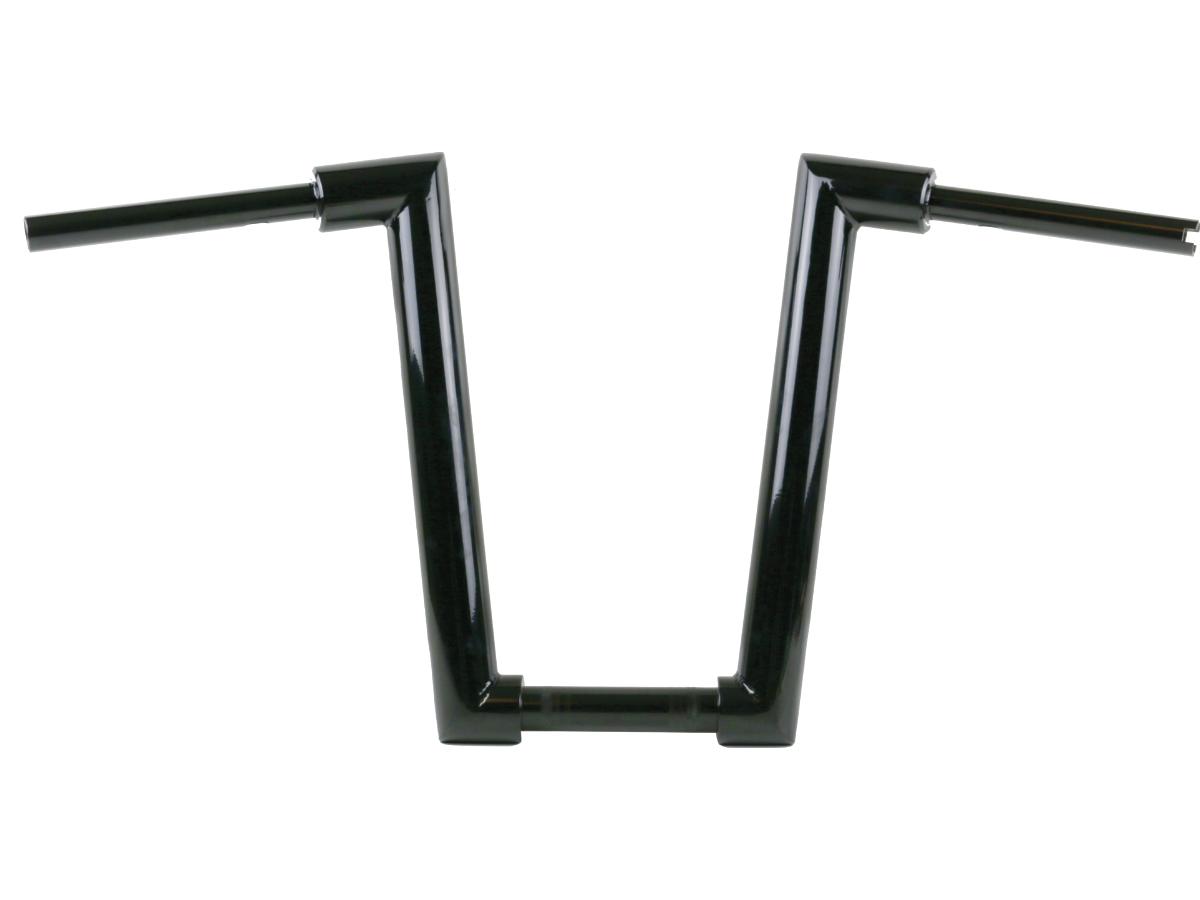 Kodlin 2" Str8 Up Handlebar For Softail Extra Tall (430mm), Width Lower Tube 300 Mm Black Powder Coated Hydraulic Clutch Throttle By Wire Kodlin