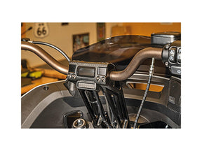 Kodlin 6" Fastback Risers For Oe Digital Speedometer Black 1" Anodized Kodlin