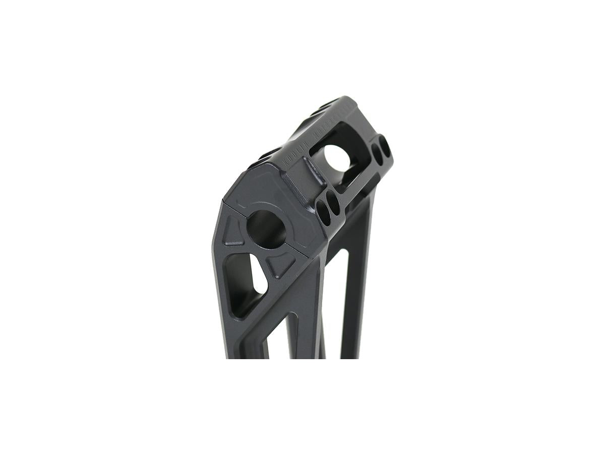 Kodlin 6" Fastback Risers For Oe Digital Speedometer Black 1" Anodized Kodlin