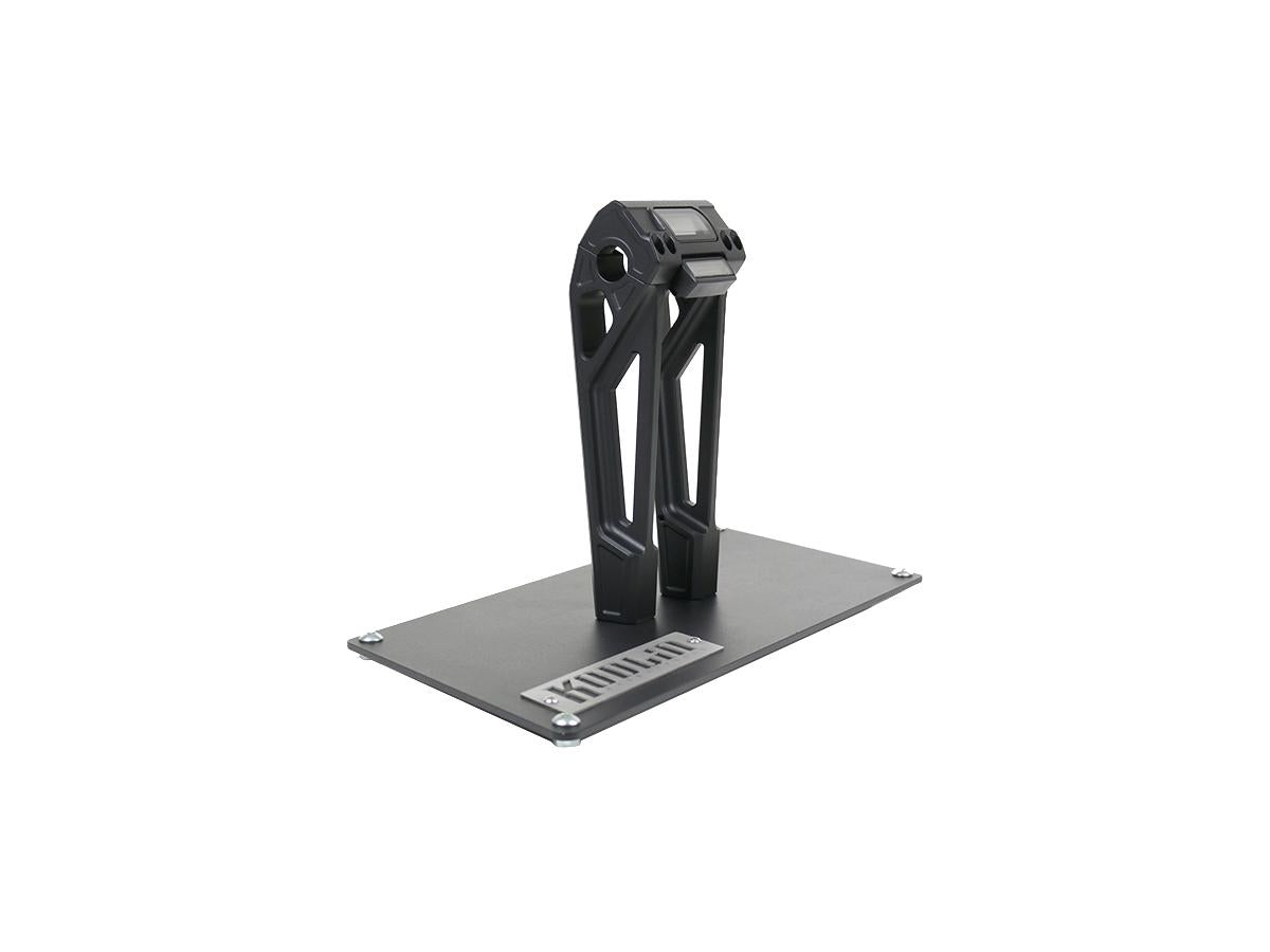 Kodlin 6" Fastback Risers For Oe Digital Speedometer Black 1" Anodized Kodlin