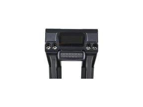 Kodlin 6" Fastback Risers For Oe Digital Speedometer Black 1" Anodized Kodlin