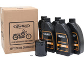 Rev Tech High Performance 5 Liter Sae20 W50 Engine Oil Change Kit Black Oil Filter Rev Tech Default Title
