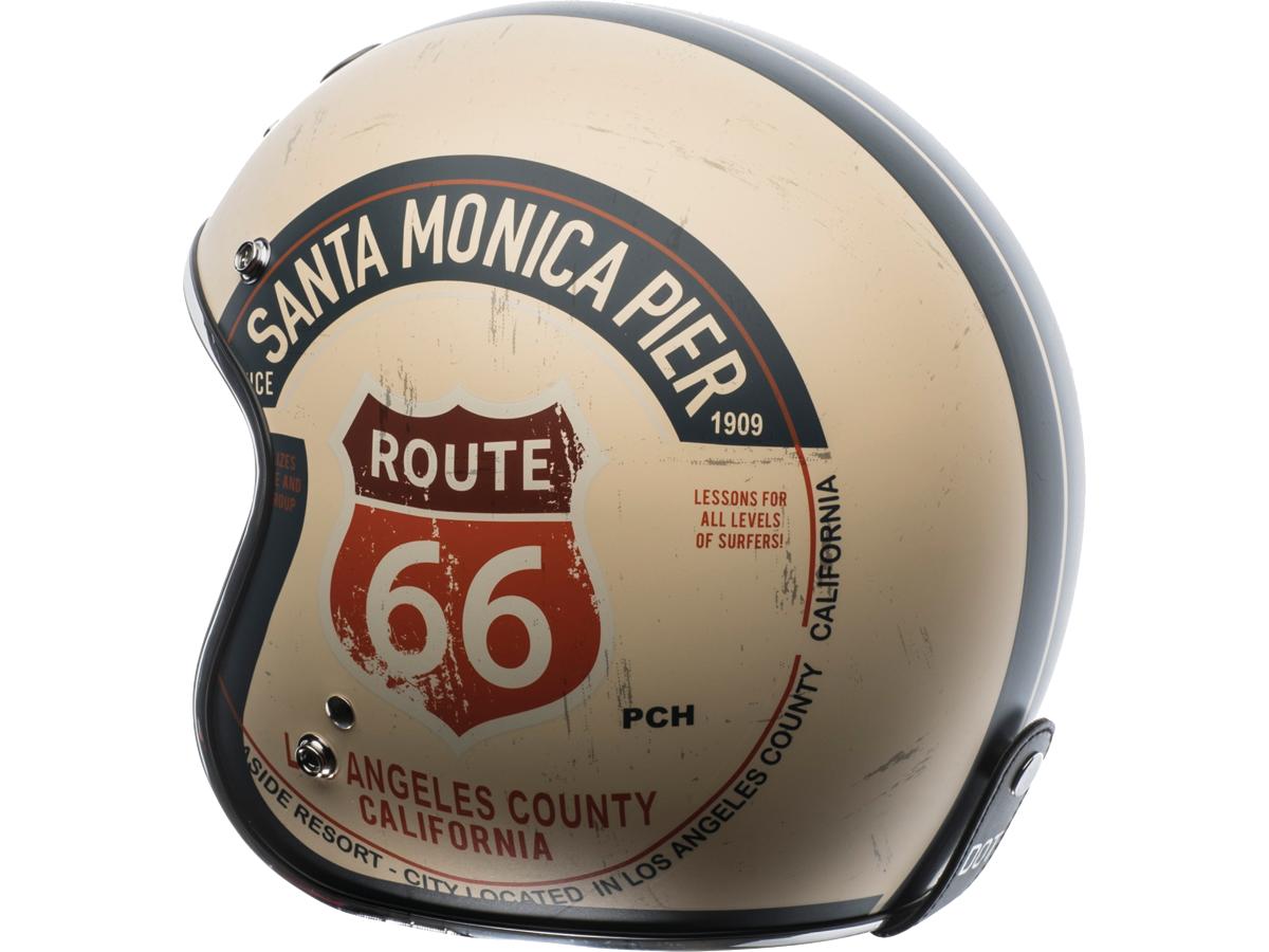 Torc Helmets Del Mar (T 50) Ece Open Face Helmet Pacific Coast Highway Graphic Torc Helmets