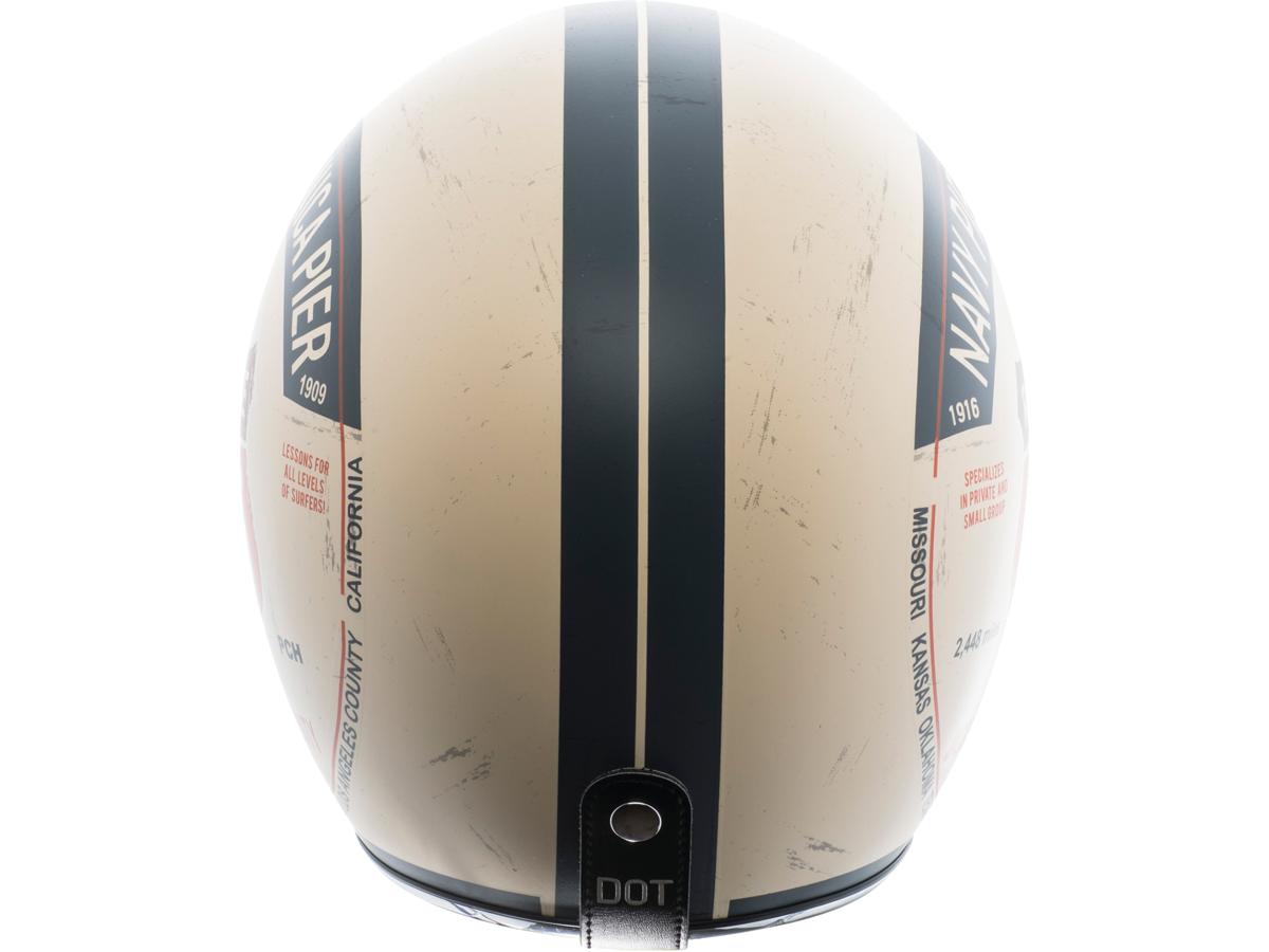 Torc Helmets Del Mar (T 50) Ece Open Face Helmet Pacific Coast Highway Graphic Torc Helmets