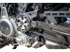 Ricks Motorcycles Sprocket And Front Pulley Cover For Sportster S And Nightster Black Ricks Motorcycles