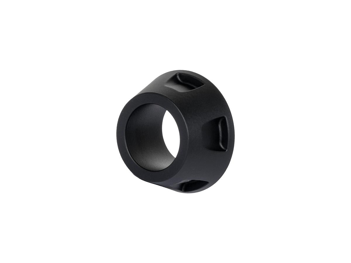 Ricks Motorcycles Premium Front Wheel Spacer Right Black Satin Ricks Motorcycles
