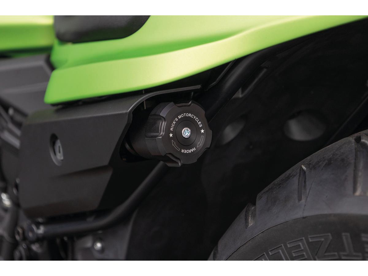 Ricks Motorcycles Premium Rear Shock Adjustment Knob For Sportster S Models With Ricks Logo Ricks Motorcycles Default Title