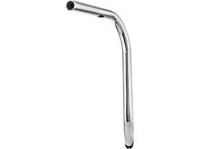 Highway Hawk Anfora 40 Handlebar Non Dimpled 3 Hole Chrome 1" Highway Hawk
