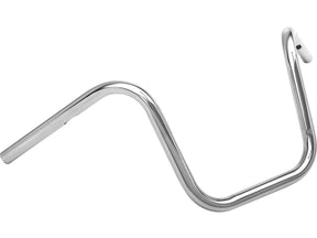 Highway Hawk Narrow Ape 30 Handlebar Non Dimpled 3 Hole Chrome 1" Throttle Cables Highway Hawk