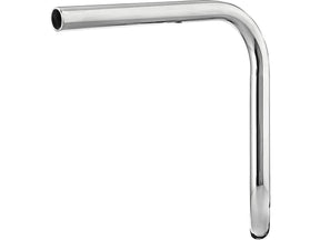 Highway Hawk Narrow Ape 30 Handlebar Non Dimpled 3 Hole Chrome 1" Throttle Cables Highway Hawk
