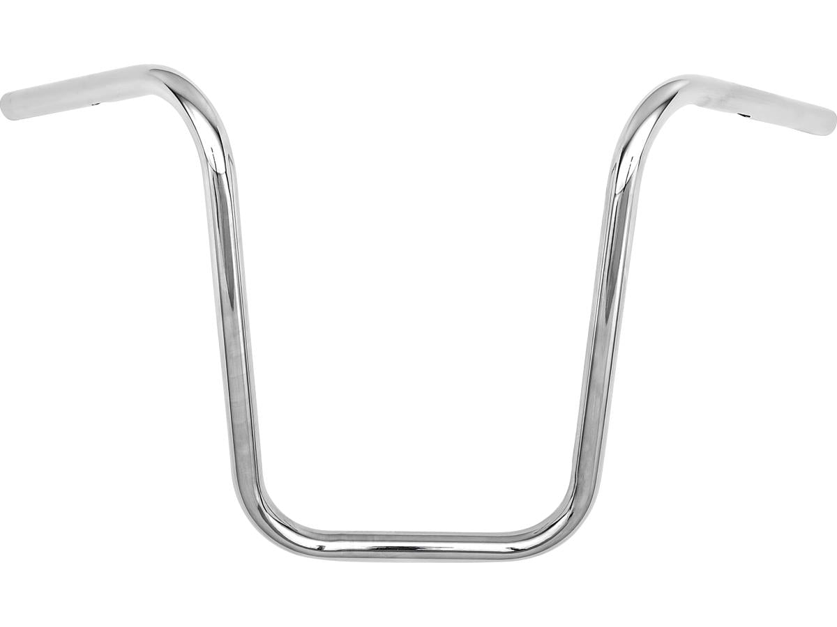 Highway Hawk Narrow Ape 40 Handlebar Non Dimpled 3 Hole Chrome 1" Throttle Cables Highway Hawk Default Title