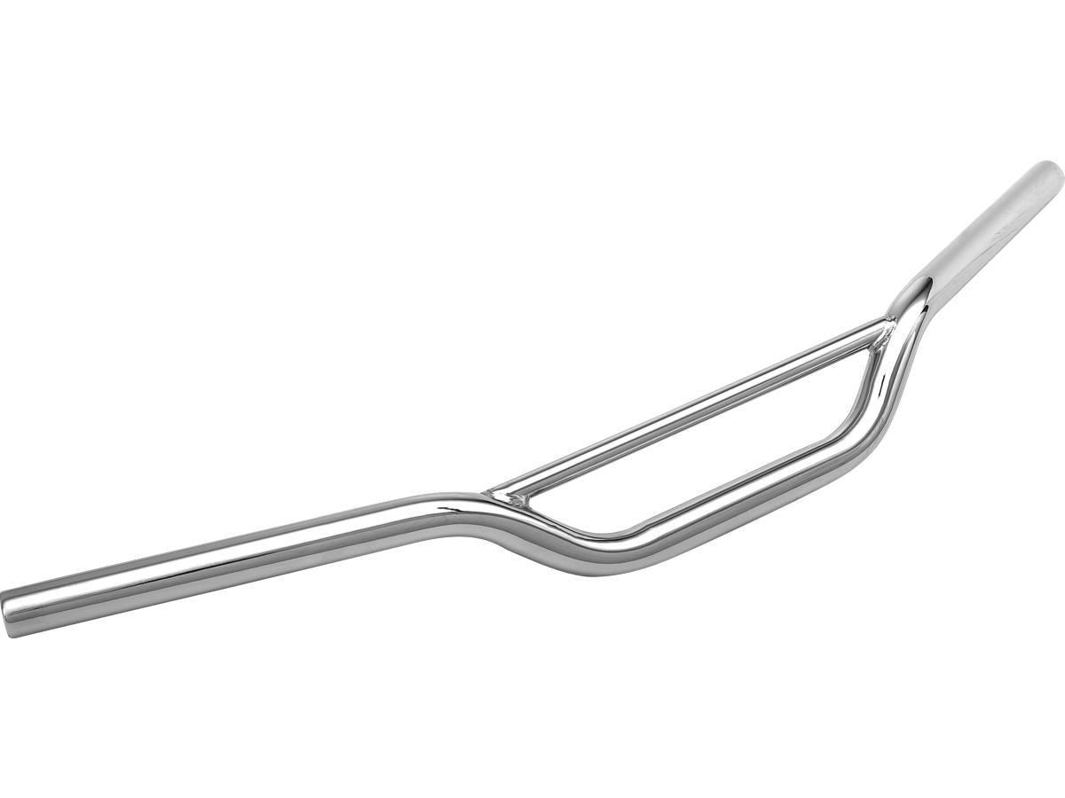 Highway Hawk Bmx 10 Handlebar Non Dimpled 3 Hole Chrome 1" Highway Hawk