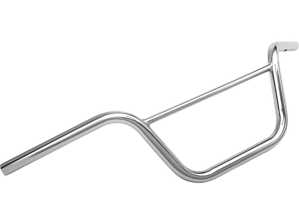 Highway Hawk Bmx 20 Handlebar Non Dimpled 3 Hole Chrome 1" Highway Hawk