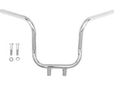 Highway Hawk 1" Cube Handlebar Non Dimpled 3 Hole Chrome 1" Highway Hawk Default Title