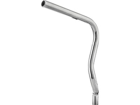 Highway Hawk 1" Cube Handlebar Non Dimpled 3 Hole Chrome 1" Highway Hawk