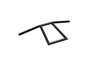 Highway Hawk 1" Old Skool Handlebar Non Dimpled Black Powder Coated 1" Highway Hawk Default Title