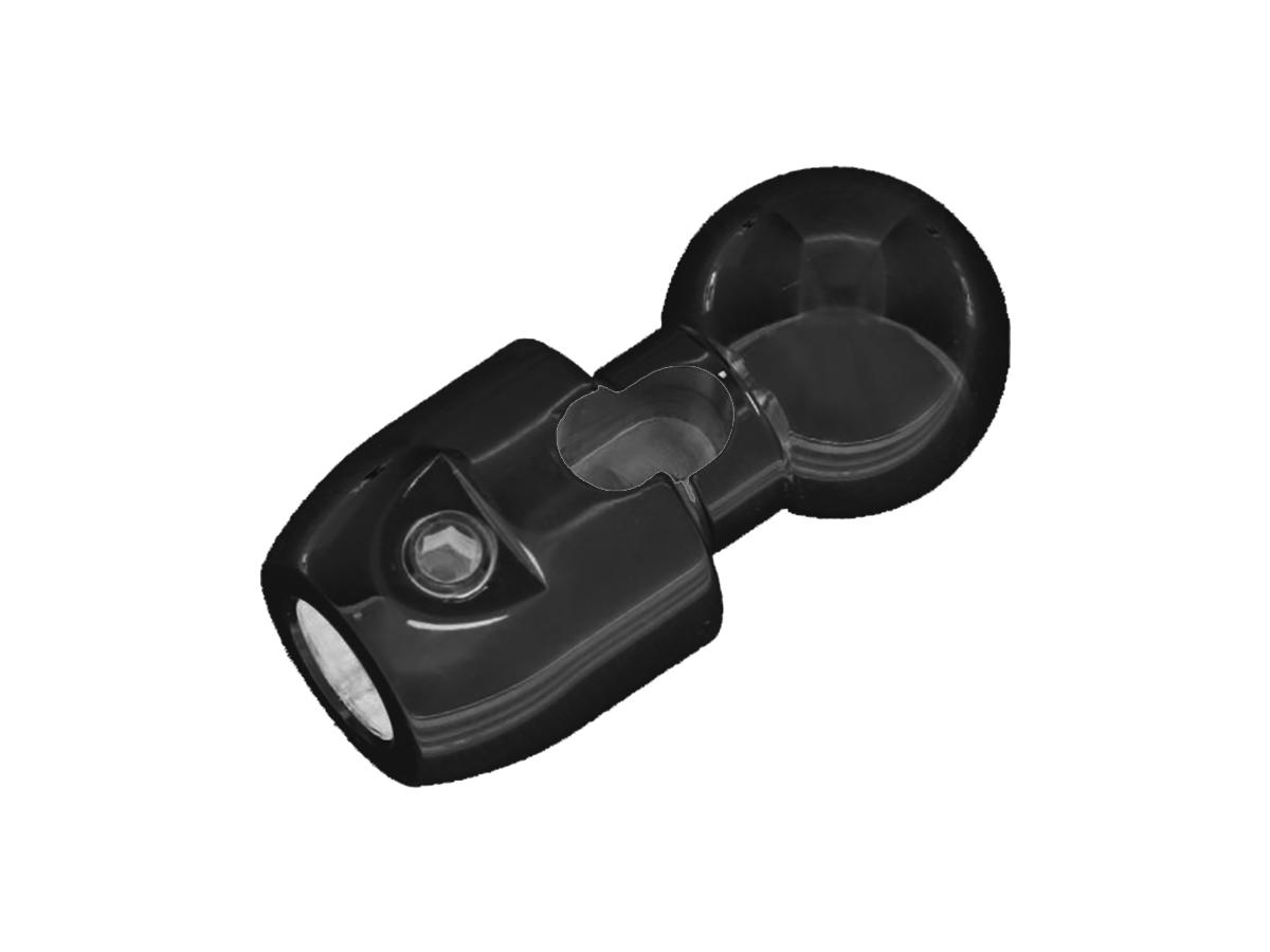 Kellermann Atto Ball Head Adapter For Sportster Black Kellermann Default Title