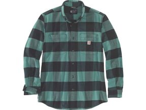 Carhartt Rugged Flex Relaxed Fit Midweight Flannel Long Sleeve Plaid Shirt Carhartt Default Title