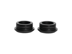 Ricks Motorcycles Smooth Swing Arm Axle Cover Without Ricks Logo Black Satin Ricks Motorcycles