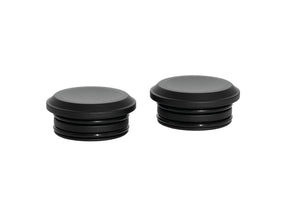 Ricks Motorcycles Smooth Swing Arm Axle Cover Without Ricks Logo Black Satin Ricks Motorcycles Default Title