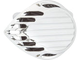 Rough Crafts Finned Air Cleaner Chrome Rough Crafts Default Title
