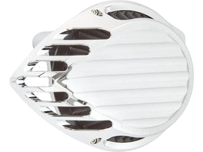 Rough Crafts Finned Air Cleaner Chrome Rough Crafts Default Title