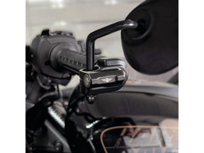 Heinz Bikes Nano Series Handlebar Led Turn Signals/Position Light For Sportster S Black Powder Coated Smoke Led Heinz Bikes