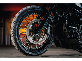 Thunderbike Front Axle Cover Set Black Powder Coated Thunderbike