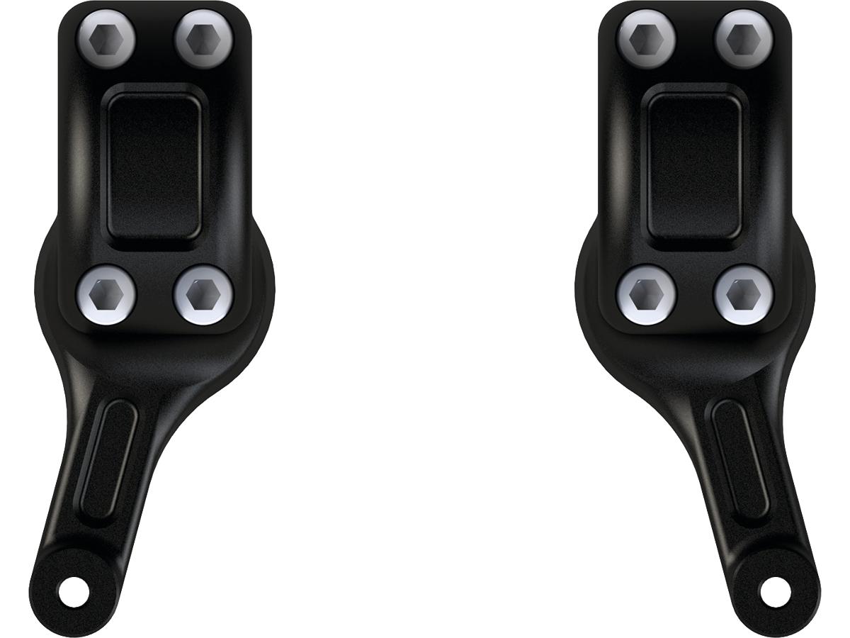 Thunderbike Flat Riser Kit For Nightster For 1 1/8" (28,6 Mm) Handlebars Gloss Black Powder Coated Thunderbike